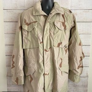 Military Desert Camo Cold Weather Field Jacket